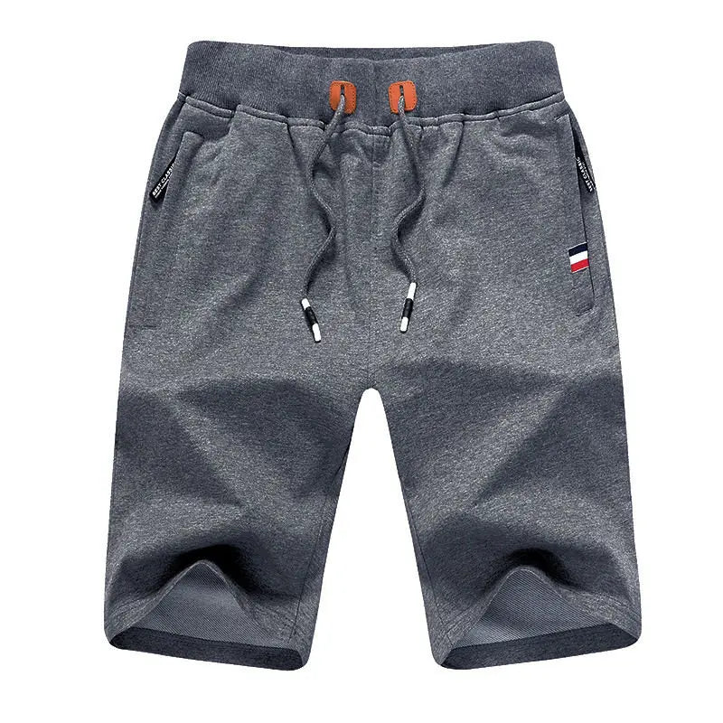 FGKKS Quality Brand Men Casual Shorts New Summer Male Fashion Casual Short Men's Solid Color Fitness Breathable Shorts