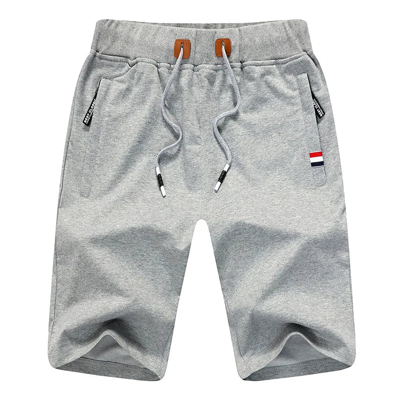 FGKKS Quality Brand Men Casual Shorts New Summer Male Fashion Casual Short Men's Solid Color Fitness Breathable Shorts