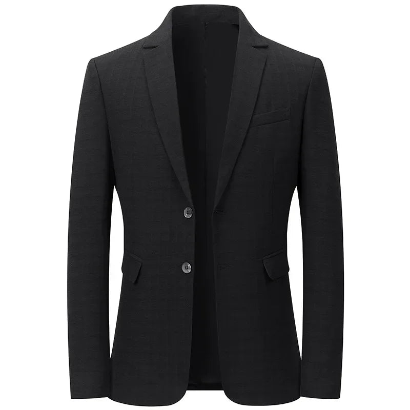 New Spring Summer Men Thin Breathable Blazers Jackets High Quality Male Fit Suits Jackets Business Casual Slim Suits Coats 4XL