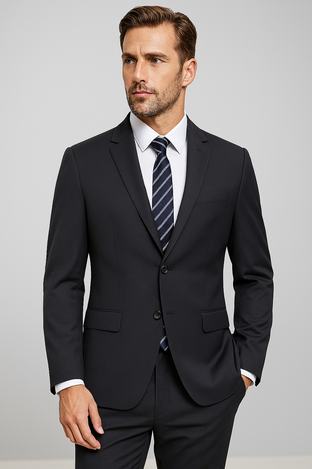 Men's Ice Silk Sunscreen Blazer - Smart Casual Elegance