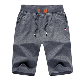FGKKS Quality Brand Men Casual Shorts New Summer Male Fashion Casual Short Men's Solid Color Fitness Breathable Shorts