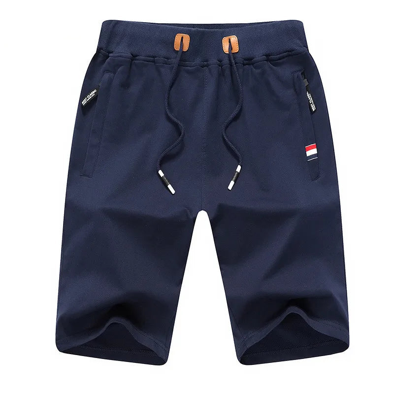 FGKKS Quality Brand Men Casual Shorts New Summer Male Fashion Casual Short Men's Solid Color Fitness Breathable Shorts