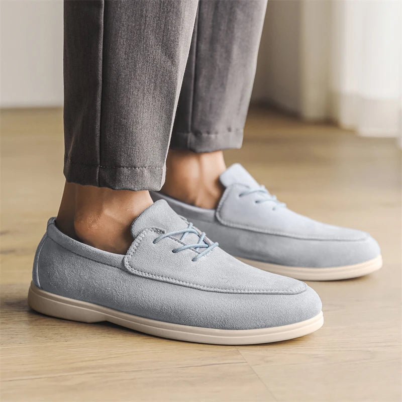 Men's Slip On Loafers Fashionable versatile Lightweight Breathable Comfort Shoes Non-Slip Soft Sole Daily Walking 2025 New