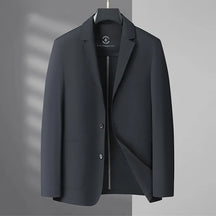 2025 Summer Ice Silk Thin Sunscreen Suit Jackets for Men Classic Business Casual Blazers Wedding Social Dress Coat Men Clothing