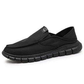 Men Flat Loafers 2023 New Fashion Canvas Casual Shoes Moccasins Breathable Sneakers Comfort Flats Men Shoes Zapatillas Hombre