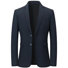 New Spring Summer Men Thin Breathable Blazers Jackets High Quality Male Fit Suits Jackets Business Casual Slim Suits Coats 4XL