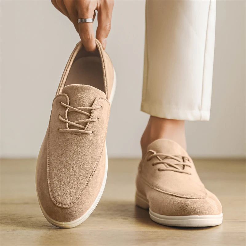 Men's Slip On Loafers Fashionable versatile Lightweight Breathable Comfort Shoes Non-Slip Soft Sole Daily Walking 2025 New