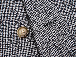 New Autumn Men's Gray Long-sleeved Suit Jacket, Dark Brown Double-breasted V-neck Blazers, Gentleman's Casual Coat.