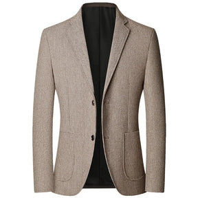 2024 Autumn Men Blazers Suits Jackets Business Casual Suit Wool Coats High Quality Male Slim Fit Blazers Jackets Blazers Coats